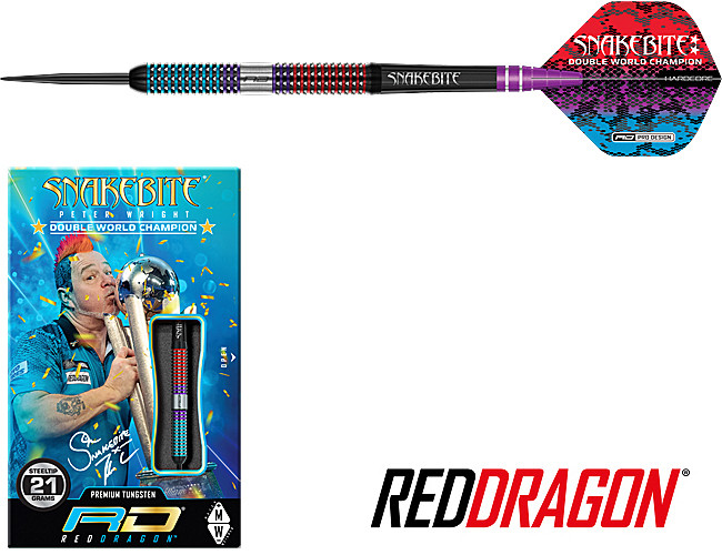 RED DRAGON Peter Wright Spirit 90%