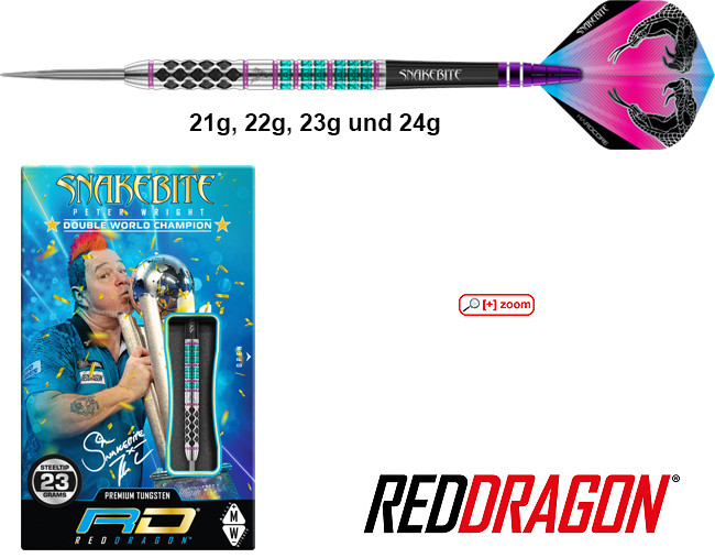 RED DRAGON Peter Wright Supa Venom