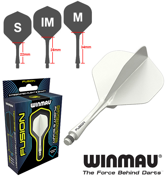 WINMAU Fusion F/S Solid White