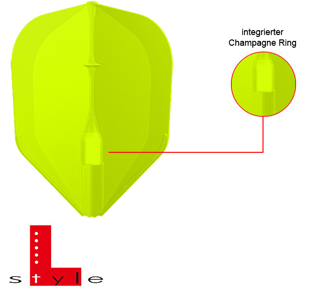 L-STYLE L3EZ Shape Neon Yellow