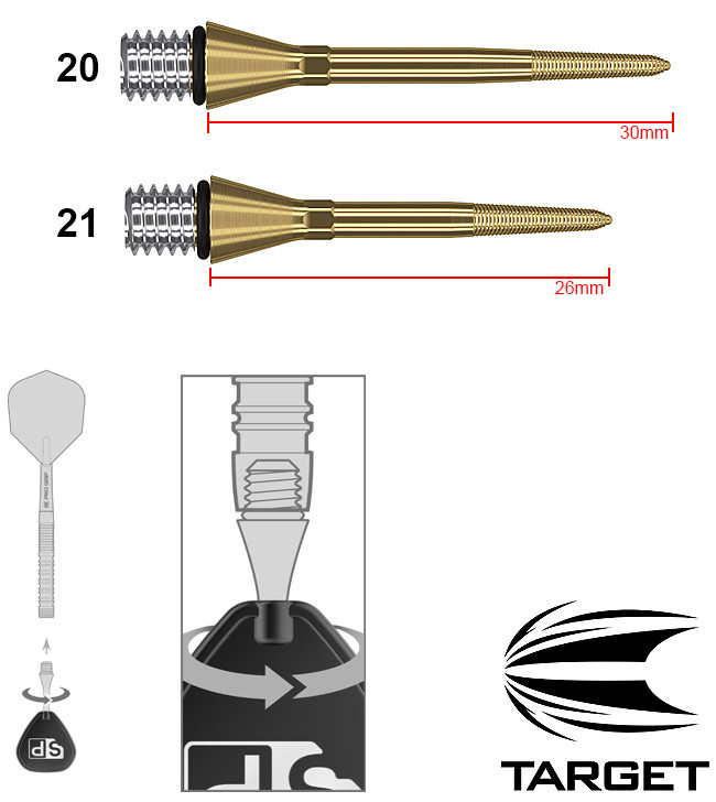 TARGET Titanium Nano SP Conversion Gold