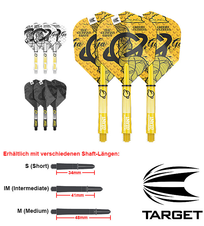 TARGET Clemens INK Flight + Shaft Kit