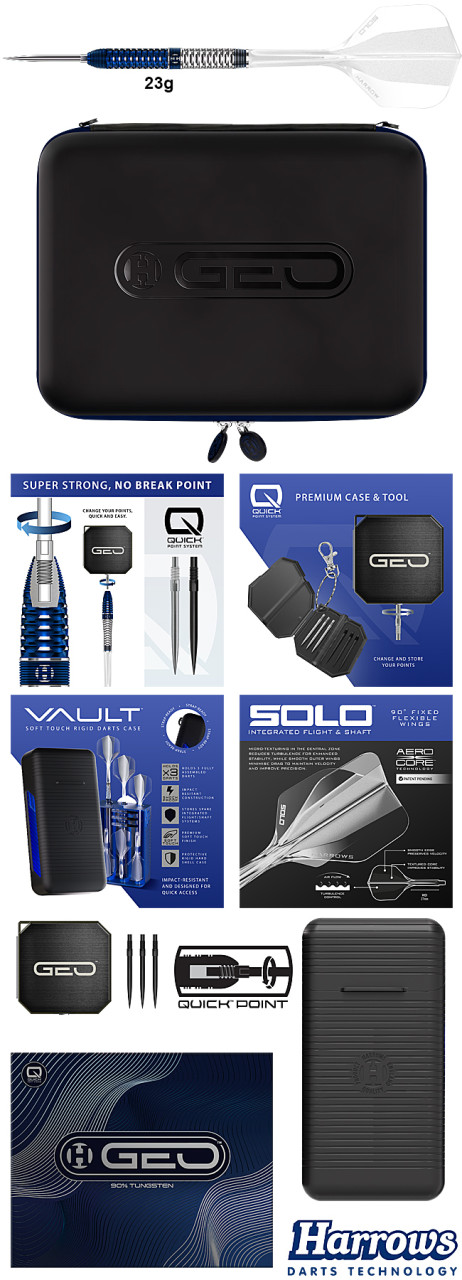 RÜCKLÄUFER: HARROWS Geo Parallel QUICK Point 23g