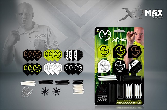 XQ-MAX MvG Dart Accessory Kit (Michael van Gerwen)