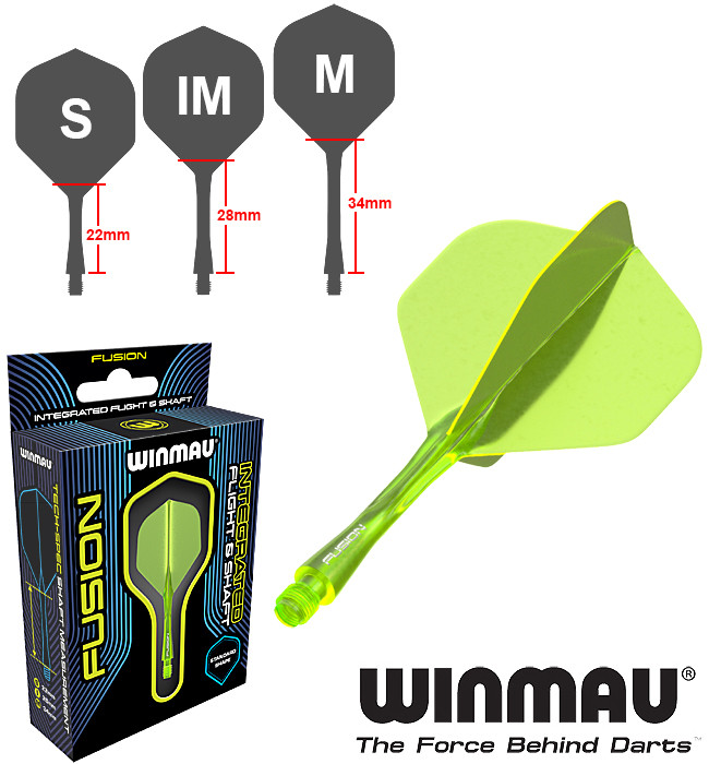 WINMAU Fusion F/S Fluoro Yellow