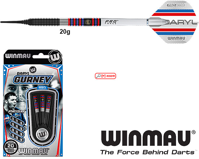 WINMAU Daryl Guerney Pro-Series 85% 20g Soft