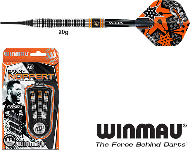 RÜCKLÄUFER: WINMAU Danny Noppert Signature Edition 2.0 20g Soft