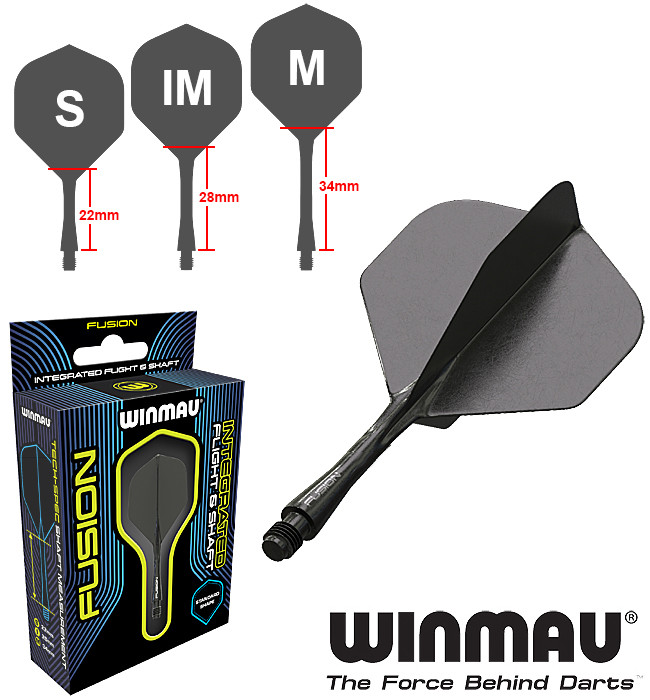 WINMAU Fusion F/S Solid Black