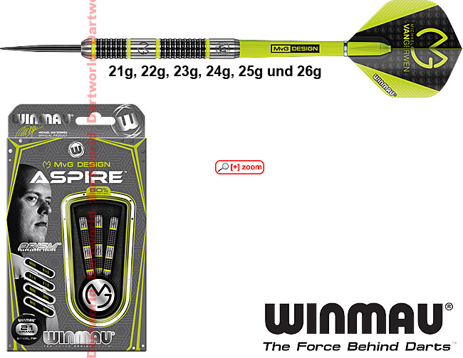 WINMAU Michael van Gerwen MvG Aspire