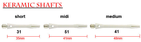 HARROWS Keramic Shafts