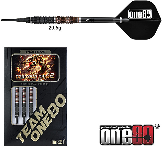 One80 Desmond Chin Sign. V2 Coffee 90% Soft 20,5g