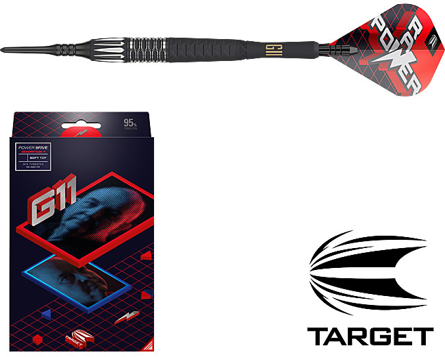 TARGET Phil Taylor Raw Power G11 95% Soft 18g
