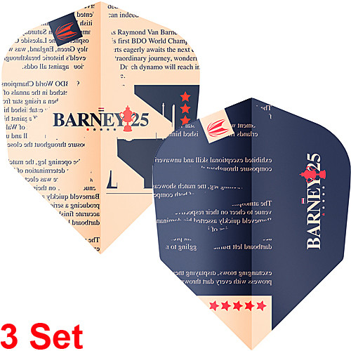 TARGET Barney25 - 3 Set Pro.Ultra No6 Flights