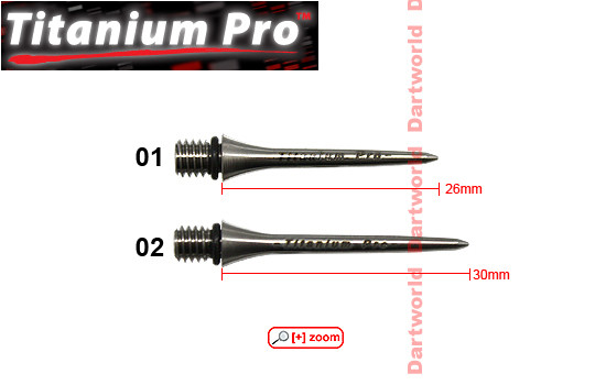 TARGET Titanium Pro Points silver