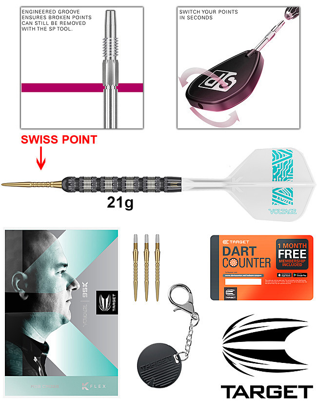 RÜCKLÄUFER: TARGET Rob Cross 95K SWISS Point 21g