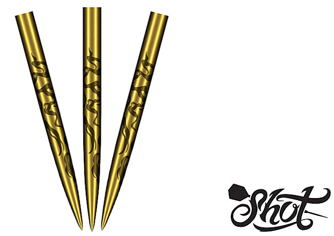 SHOT Alchemy Gold Steel Points