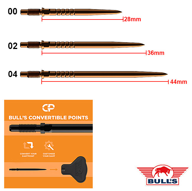 BULLS NL CONVERTIBLE Points Ringed Grip Bronze