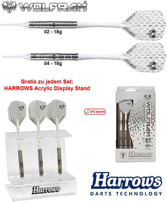 HARROWS Wolfram 97 SOFT DARTS günstig kaufen Im Dart Shop dartworld.de