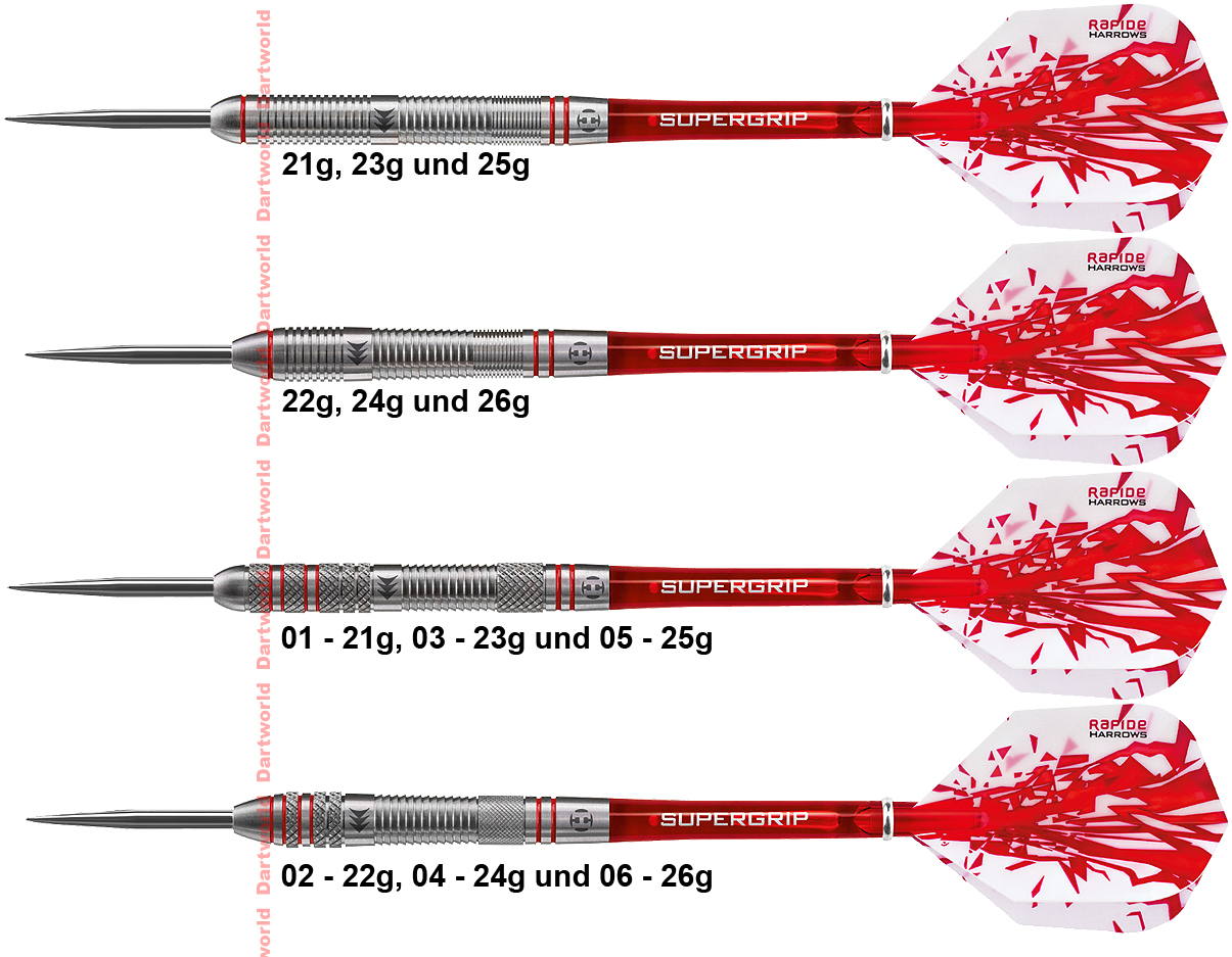 HARROWS Rapide STEEL DARTS günstig kaufen Im Dart Shop dartworld.de